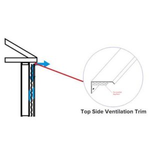 DRAIN N DRY TOP SIDE VENT 10'