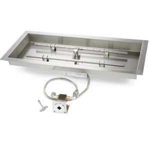 36 X 14 Torpedo H-Burner Fire Pit Insert NG