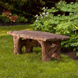 FAUX BOIS BENCH