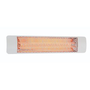 Eurofase White 304SS 39" Dual Element 4000W 240V Heater W/Mason Décor Plate